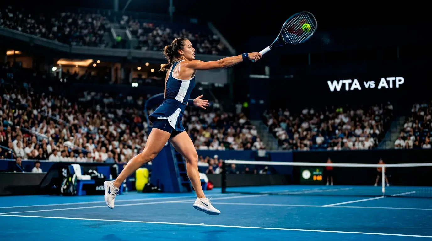 Diferencias entre apuestas WTA y ATP en tenis femenino