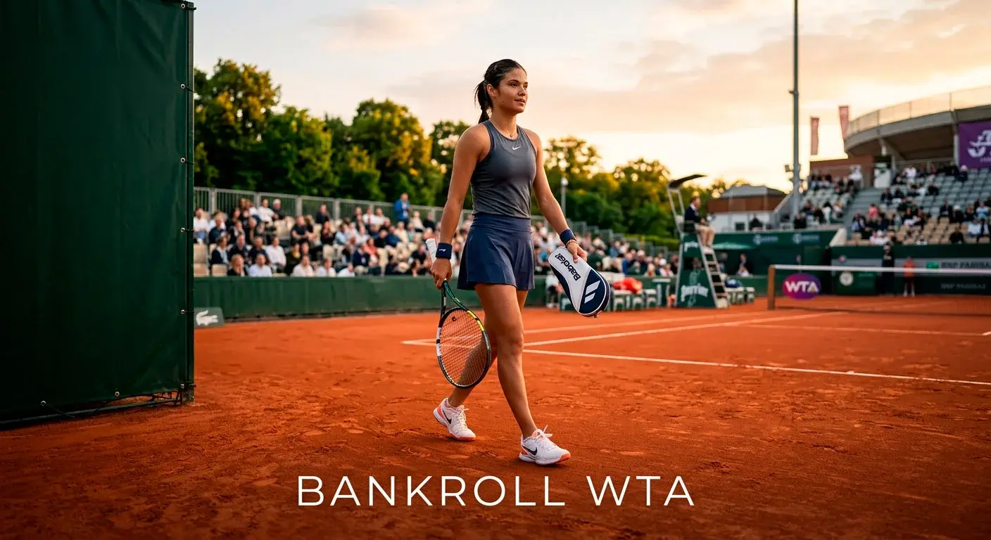 Gestión del bankroll en apuestas de tenis WTA